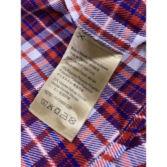 Scotch & Soda Mens Flannel Button Shirt Amsterdam Couture Small - Picture 10 of 10